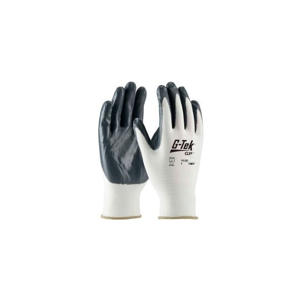 Pip PIP 34-225/M G-Tek GP Nitrile Coated Nylon Glove, M 34-225/M - main